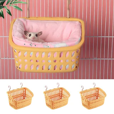 £8.18 • Buy Plush Ferret Rat Squirrel Pet Hamster Hammock Hanging Basket Cage Nest Bed House