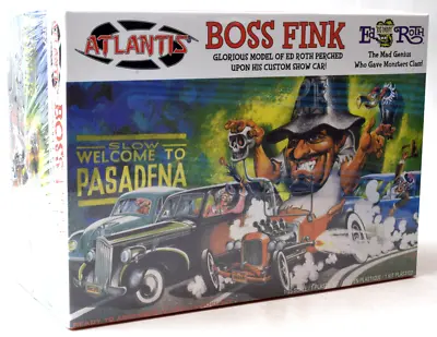 Atlantis Boss Fink Ed Big Daddy Roth 1:25 Scale Plastic Model Car Kit H1271 • $26.99