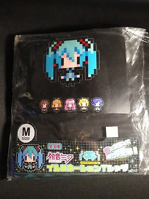 Hatsune Miku (SPACE INVADERS) Illumination T-Shirt Style C Black Size M • $45