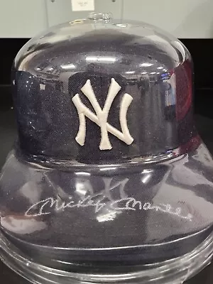 Mickey Mantle Authenticated Signed Autograph Ny Yankees Hat • $475