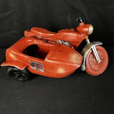 GI Joe MOTORCYCLE & SIDE CAR 12  Figure Vintage 1960s Irwin Soldiers Of World • $150