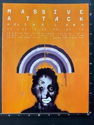 MASSIVE ATTACK - HELIGO LAND 8X11  Magazine Advert M76 • £4.99