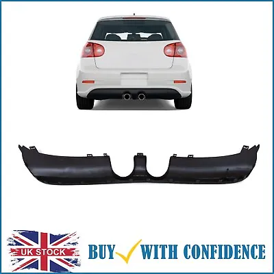 VW Golf Mk5 R32 Rear Bumper Spoiler Diffuser 2 Exhausts With 2 Cut Out 2006-2009 • $72.80