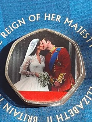 The Land Of Hope And Glory Coin Prince William And Catherine Wedding  • £8.95
