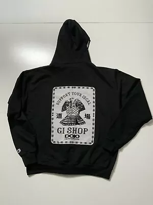 Champion Dojo Outfitters Support Local GI Shop MMA Judo Zip Black Hoodie Sz. L • $49.99