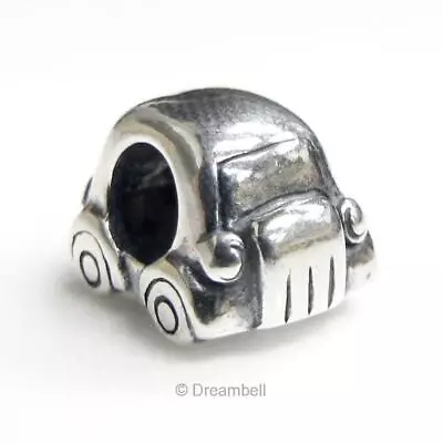 Sterling Silver Beetle Car For European Charm Bracelets • $16.99