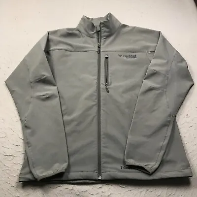 Marmot Jacket Mens Large Gray Tempo Full Zip Outdoor Logo Stretch Light Travel • $29.99