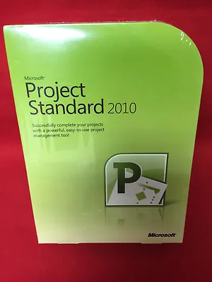 Microsoft Project Standard 2010 076-04843 Retail  • $160