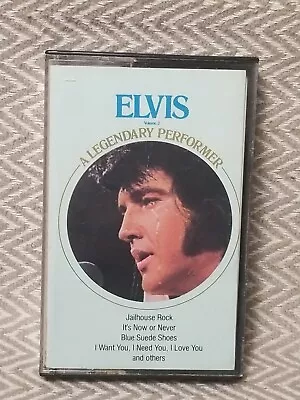 Elvis Presley  Elvis: A Legendary Performer Vol. 2 Cassette Tape 1989  • $2.25