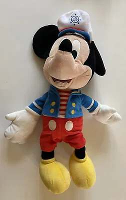 Macys 2009 Disney 20  Mickey Mouse Plush Sailor Holiday Edition Stuffed • $9.99