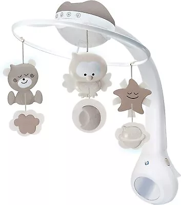 Infantino Baby 3 In 1 Projector Musical Mobile Cot Room Light Projector Toy • £38.59