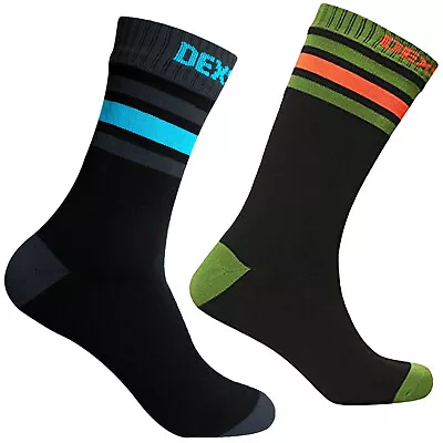 DexShell Mens Ultra Dri Waterproof Breathable Hiking Cycling Crew Length Socks • £26