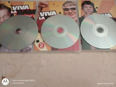 2005 Mtv Viva La Bam Seasons 2 & 3 Uncensored 3-disc Dvd Set • $37.40
