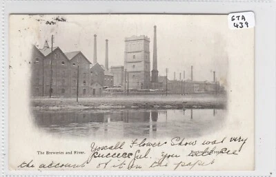 £15 • Buy BURTON ON TRENT Staffordshire  Breweries & River - Barton Under Needwood Duplex