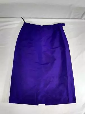 Purple Sundowners Taffeta Skirt - Est UK 12 - 30  Waist • £15