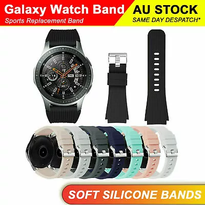 Samsung Galaxy Watch 3 Replacement Soft Silicone Sport Wrist Band Strap Gear S3 • $6.29