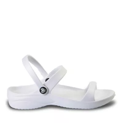 Women's 3-Strap Sandals - White • $34.99