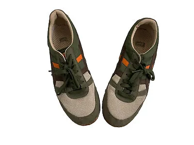 Asics Onitsuka Tiger Trainer Ultimate 81 Shoe Men 5.5 HN201 Green Orange Brown • $40