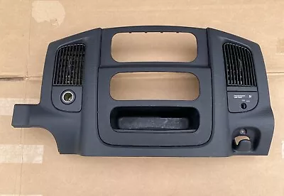 02-05 Dodge Ram 1500 Radio Dash Climate Control A/c Heater Hvac Vent Bezel Black • $99.99