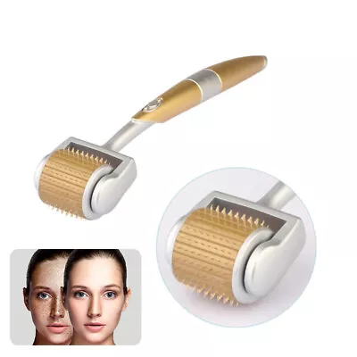 (192 Needles) Titanium Derma Roller For Face Body Anti Acne Scars Wrinkle • $8.99