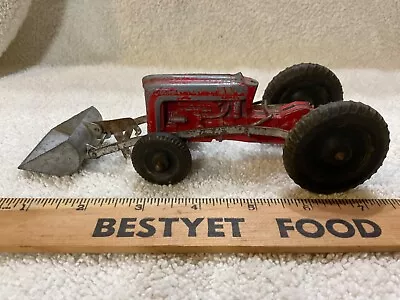 Vintage Tootsie Toy Ford Tractor With Front Scoop Loader 1950’s Tractor • $17.95