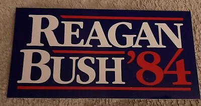 Reagan Bush '84 Bumper Sticker • $2.95