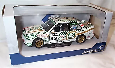 1:18 Solido BMW M3 E30 Evolution #43 DTM A.Berg 1991 Tic Tac 1801505 • $101.06