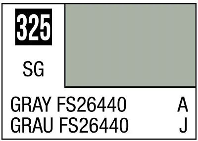 Mr Hobby Mr. Color 325 - Semi Gloss Gray FS26440 - 10ml • $6.49