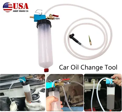 1*Car Brake Fluid Oil Change Replacement Tool Pneumatic Vacuum Bleeder Extractor • $18.79