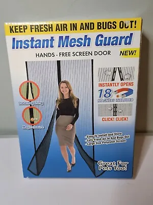  Instant Mesh Guard- Hands Free Magnetic Screen Door • $9.99