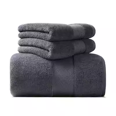 Luxury Bamboo Towels 6 Piece Super Soft Bamboo Cotton Blend  • $45.99