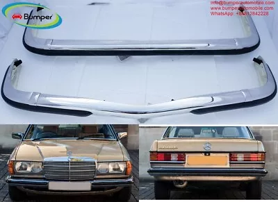 Complete EURO Bumper Set Mercedes W123 Coupe New • $1229