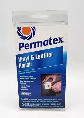 PERMATEX 80902  Vinyl & Leather Repair Kit Repairs - Ding/Dent Special Price! • $10.95