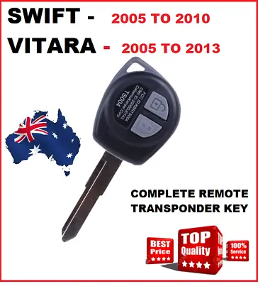 $32.50 • Buy Complete Key For Suzuki SWIFT Remote Car Key Or Grand Vitara 2005 - 2013