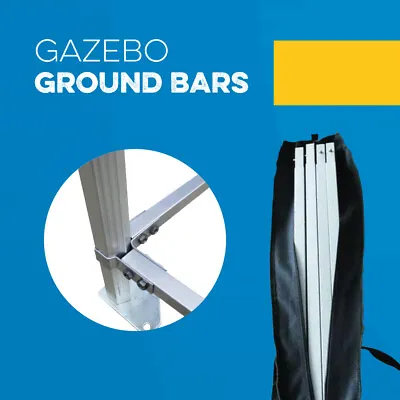 Ground Bar Kit For Gala Shade Gazebos • £99.99