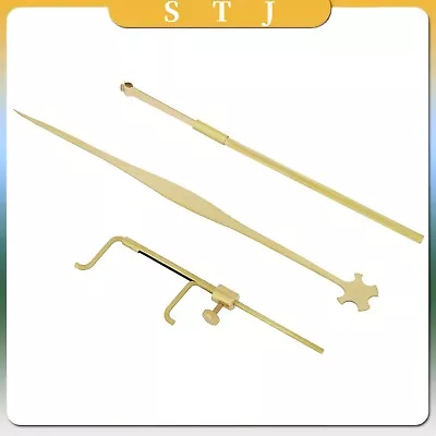 Soundpost Tool Violin Luthier Sound Post Measurer Gauges /Retriever Clamp/Setter • $18.04