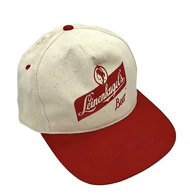 Vintage Leinenkugel's Bock Beer SnapBack Hat Cap • $19.99