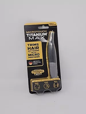 Micro Touch Titanium Hair Removal Trimmer - Gray • $14.99