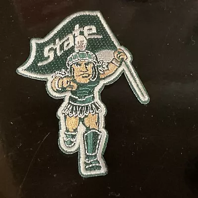 MSU Michigan State Spartans Vintage  Embroidered Iron On Patch  3  X 2” • $6.79