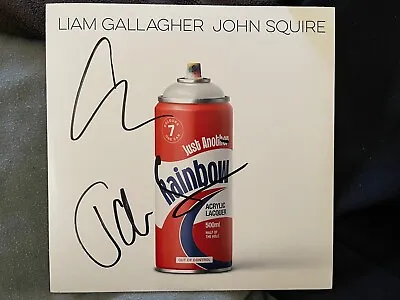 Liam Gallagher John Squire Signed Autograph 7 Inch Vinyl • £249.99