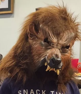 Be Something Studios 1982 • Vintage Werewolf Latex Mask For Halloween Wolfman • $29.75