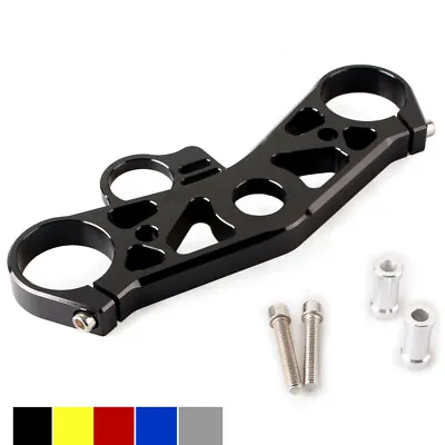 CNC Fork Lowering Triple Tree Upper Top Clamp Yoke For YAMAHA YZF R6 2008-2016 • $59.39