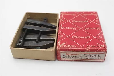 Vintage L.S. Starrett No. 161-AA 3/4  Clamps In Original Box • $85