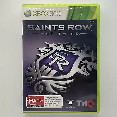 Saints Row The Third Microsoft Xbox 360  • $4.50