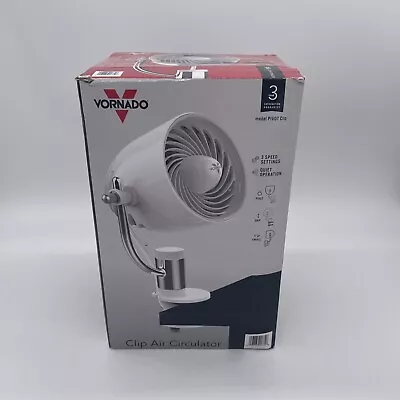 New Vornado Pivot Compact Air Circulator Clip On Fan With Multi-Surface Mount • $22.99