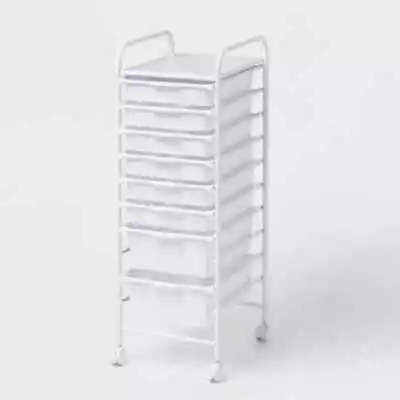 8 Drawer Storage Cart - Brightroom™ • $40