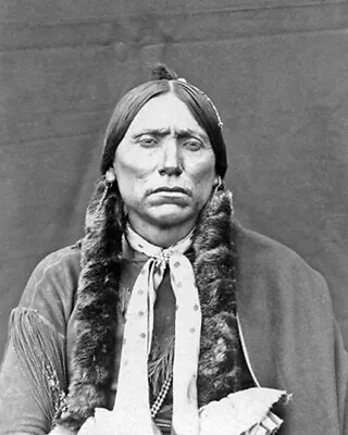 Comanche CHIEF QUANAH PARKER Glossy 8x10 Photo Native American Poster Print • $5.49