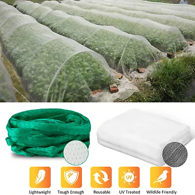 Garden Plant Protect Mesh Mosquito Bug Insect Netting Insect Barrier Bird Net US • $6.99