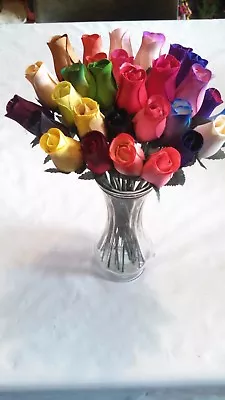 Small Bud Wood Roses - (Various Fall Colors) • $13.99