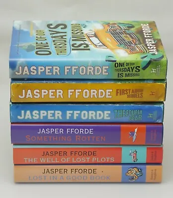 Jasper Fforde - Royal Hardback 1st Editions • £40